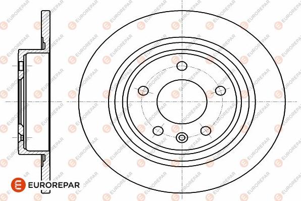 EUROREPAR 1642775080 - Kočioni disk www.molydon.hr