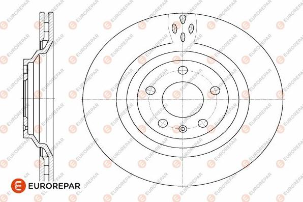 EUROREPAR 1642770580 - Kočioni disk www.molydon.hr