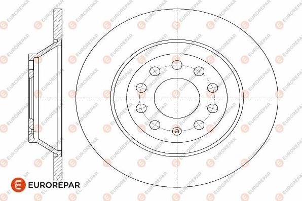 EUROREPAR 1642770680 - Kočioni disk www.molydon.hr