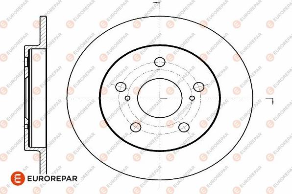 EUROREPAR 1642770380 - Kočioni disk www.molydon.hr