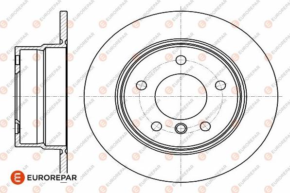 EUROREPAR 1642771980 - Kočioni disk www.molydon.hr