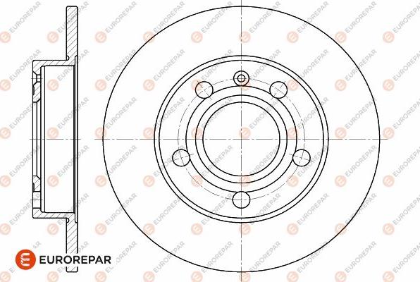 EUROREPAR 1642771680 - Kočioni disk www.molydon.hr