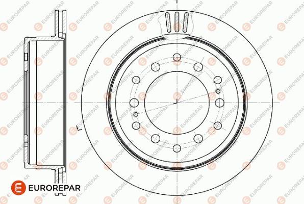 EUROREPAR 1642778180 - Kočioni disk www.molydon.hr