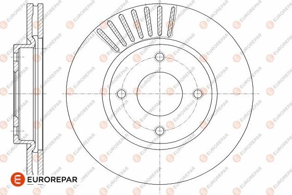 EUROREPAR 1642778380 - Kočioni disk www.molydon.hr