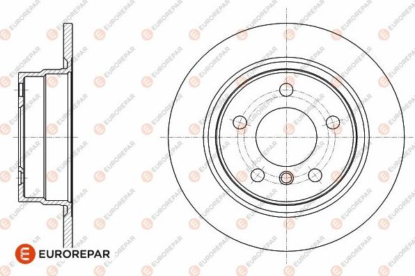 EUROREPAR 1642773680 - Kočioni disk www.molydon.hr