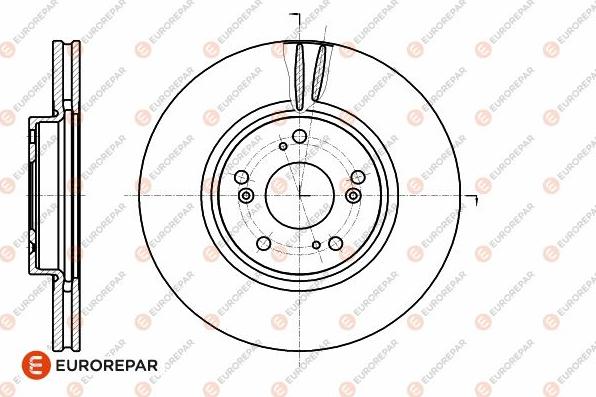 EUROREPAR 1642773180 - Kočioni disk www.molydon.hr