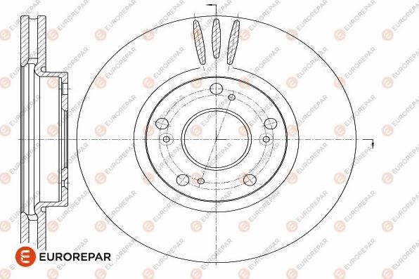 EUROREPAR 1642773280 - Kočioni disk www.molydon.hr