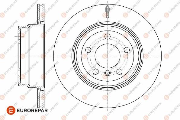 EUROREPAR 1642772680 - Kočioni disk www.molydon.hr