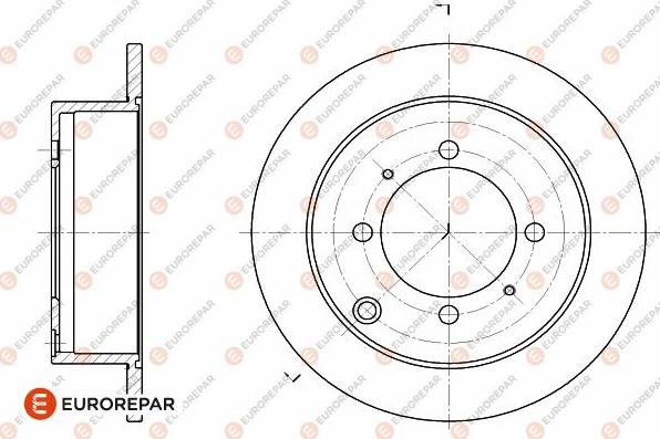 EUROREPAR 1642777880 - Kočioni disk www.molydon.hr