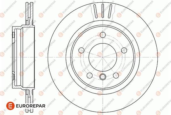 EUROREPAR 1667859180 - Kočioni disk www.molydon.hr