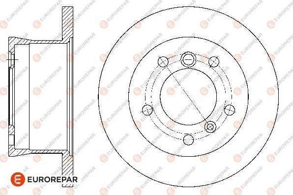 EUROREPAR 1667859880 - Kočioni disk www.molydon.hr