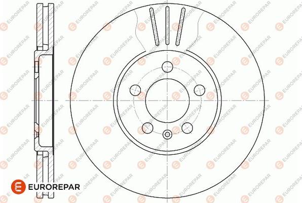 EUROREPAR 1667854480 - Kočioni disk www.molydon.hr