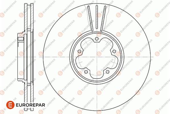 EUROREPAR 1667854080 - Kočioni disk www.molydon.hr