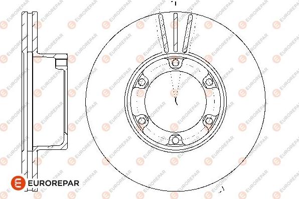 EUROREPAR 1667854280 - Kočioni disk www.molydon.hr