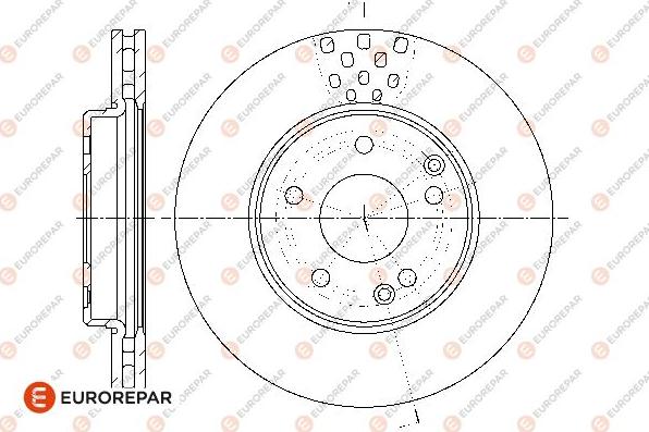 EUROREPAR 1667854780 - Kočioni disk www.molydon.hr