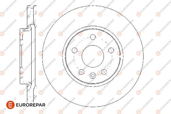 EUROREPAR 1667856480 - Kočioni disk www.molydon.hr