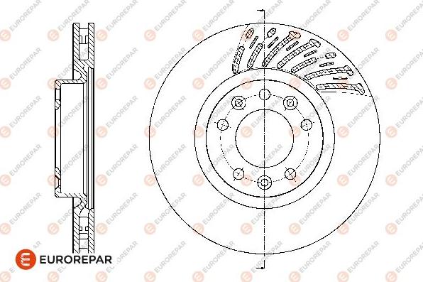 EUROREPAR 1667851280 - Kočioni disk www.molydon.hr