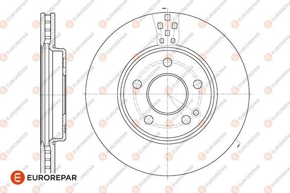 EUROREPAR 1667858580 - Kočioni disk www.molydon.hr