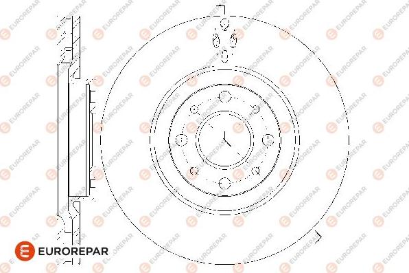 EUROREPAR 1667858380 - Kočioni disk www.molydon.hr