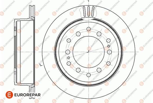 EUROREPAR 1667852880 - Kočioni disk www.molydon.hr