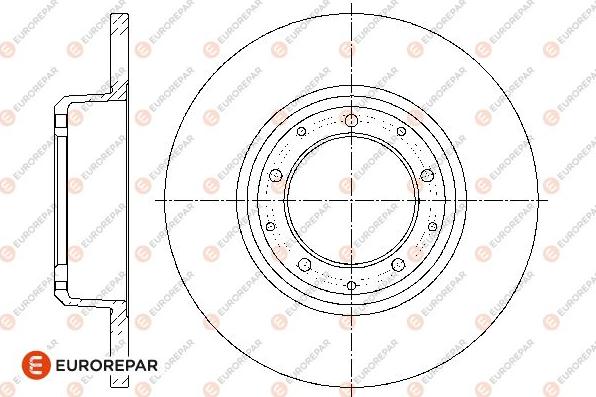 EUROREPAR 1667852280 - Kočioni disk www.molydon.hr