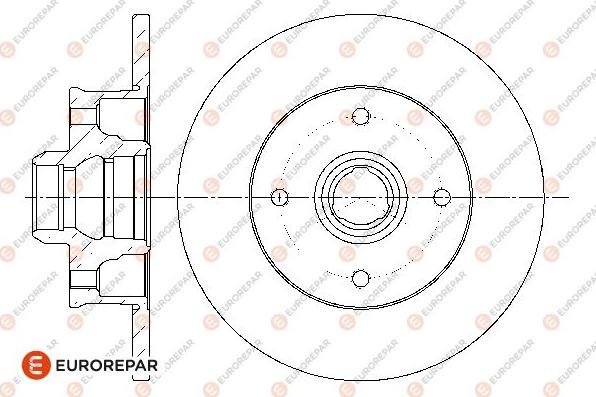 EUROREPAR 1667857880 - Kočioni disk www.molydon.hr