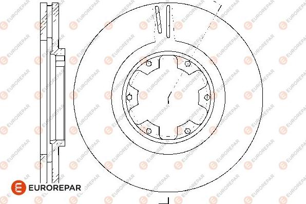 EUROREPAR 1667869680 - Kočioni disk www.molydon.hr