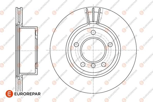 EUROREPAR 1667860180 - Kočioni disk www.molydon.hr