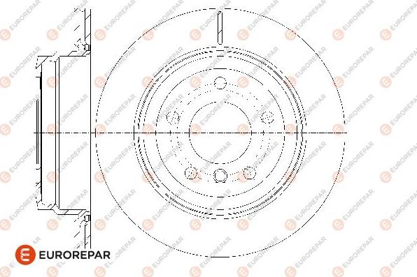 EUROREPAR 1667861480 - Kočioni disk www.molydon.hr