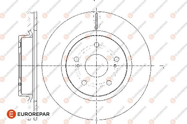 EUROREPAR 1667861280 - Kočioni disk www.molydon.hr