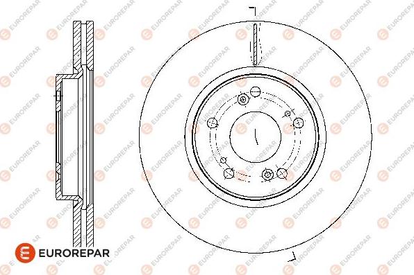 EUROREPAR 1667868080 - Kočioni disk www.molydon.hr