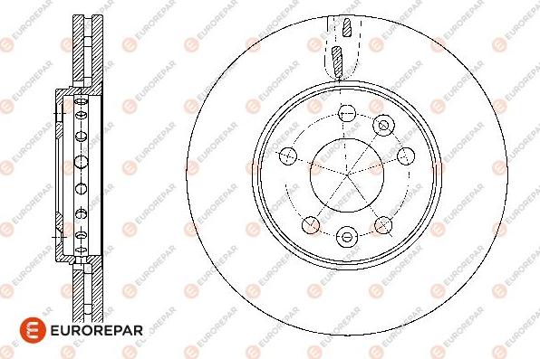 EUROREPAR 1667863980 - Kočioni disk www.molydon.hr