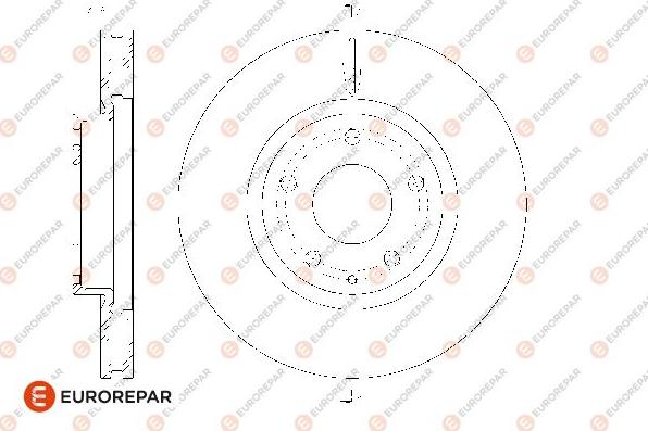 EUROREPAR 1667863680 - Kočioni disk www.molydon.hr