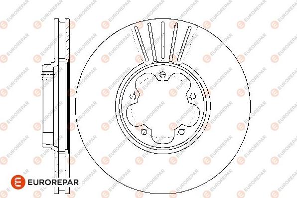 EUROREPAR 1667862180 - Kočioni disk www.molydon.hr