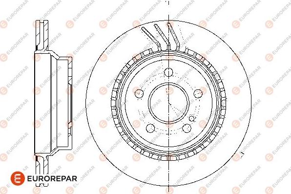 EUROREPAR 1667862280 - Kočioni disk www.molydon.hr