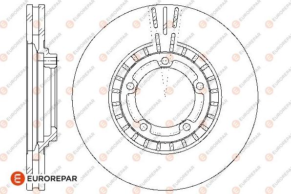 EUROREPAR 1667870080 - Kočioni disk www.molydon.hr