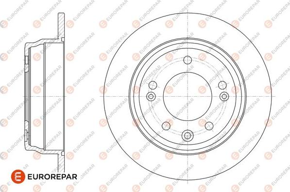 EUROREPAR 1667871080 - Kočioni disk www.molydon.hr