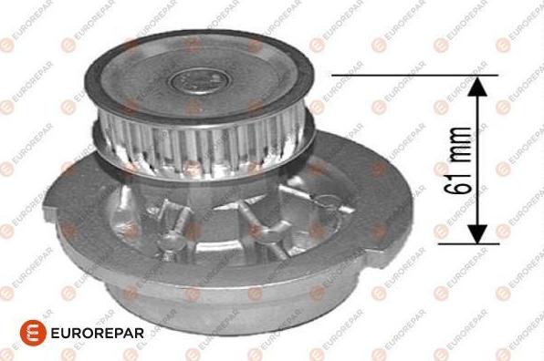 EUROREPAR 1611788680 - Vodena pumpa www.molydon.hr