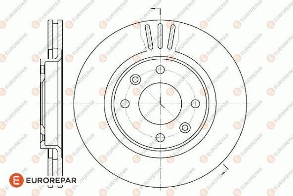 EUROREPAR 1618890480 - Kočioni disk www.molydon.hr