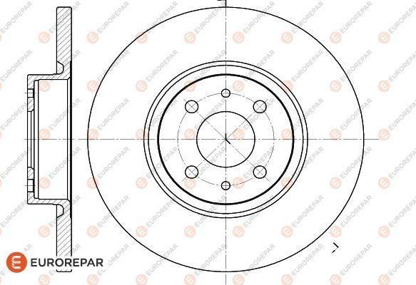 EUROREPAR 1618869380 - Kočioni disk www.molydon.hr