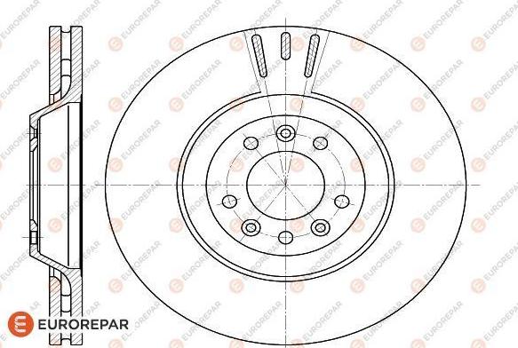 EUROREPAR 1618864680 - Kočioni disk www.molydon.hr