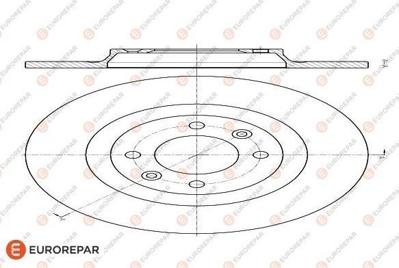 EUROREPAR 1618864880 - Kočioni disk www.molydon.hr