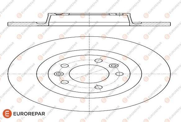 EUROREPAR 1618864380 - Kočioni disk www.molydon.hr