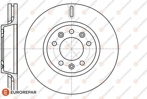 EUROREPAR 1618865080 - Kočioni disk www.molydon.hr