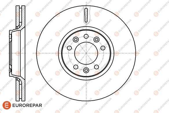 EUROREPAR 1618865180 - Kočioni disk www.molydon.hr