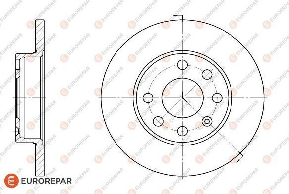 EUROREPAR 1618866980 - Kočioni disk www.molydon.hr