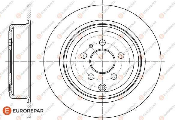 EUROREPAR 1618861180 - Kočioni disk www.molydon.hr