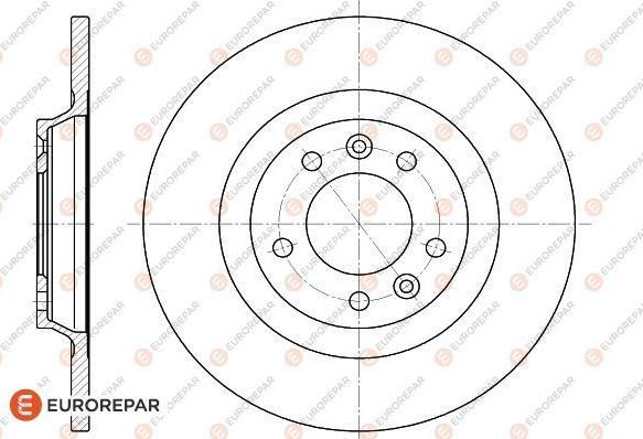 EUROREPAR 1618861880 - Kočioni disk www.molydon.hr