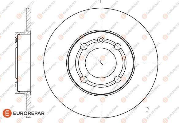 Motaquip VBE136U - Kočioni disk www.molydon.hr