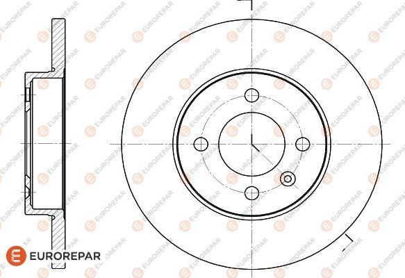 EUROREPAR 1618867880 - Kočioni disk www.molydon.hr